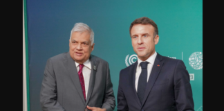 President Wickremesinghe met with French President