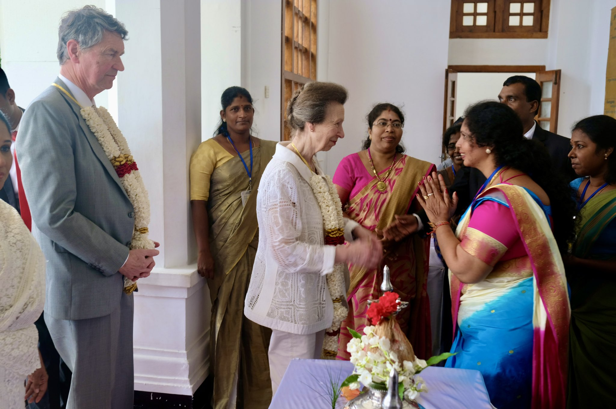 Royal Milestone: HRH The Princess Royal Makes Historic Visit to Jaffna