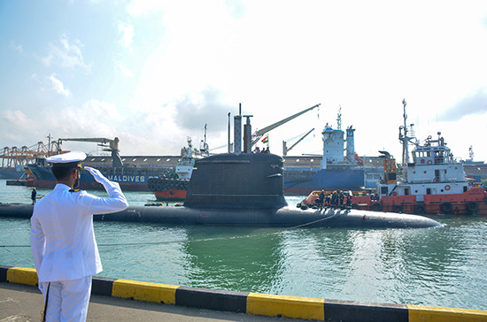 Visit of INS Karanj to Colombo