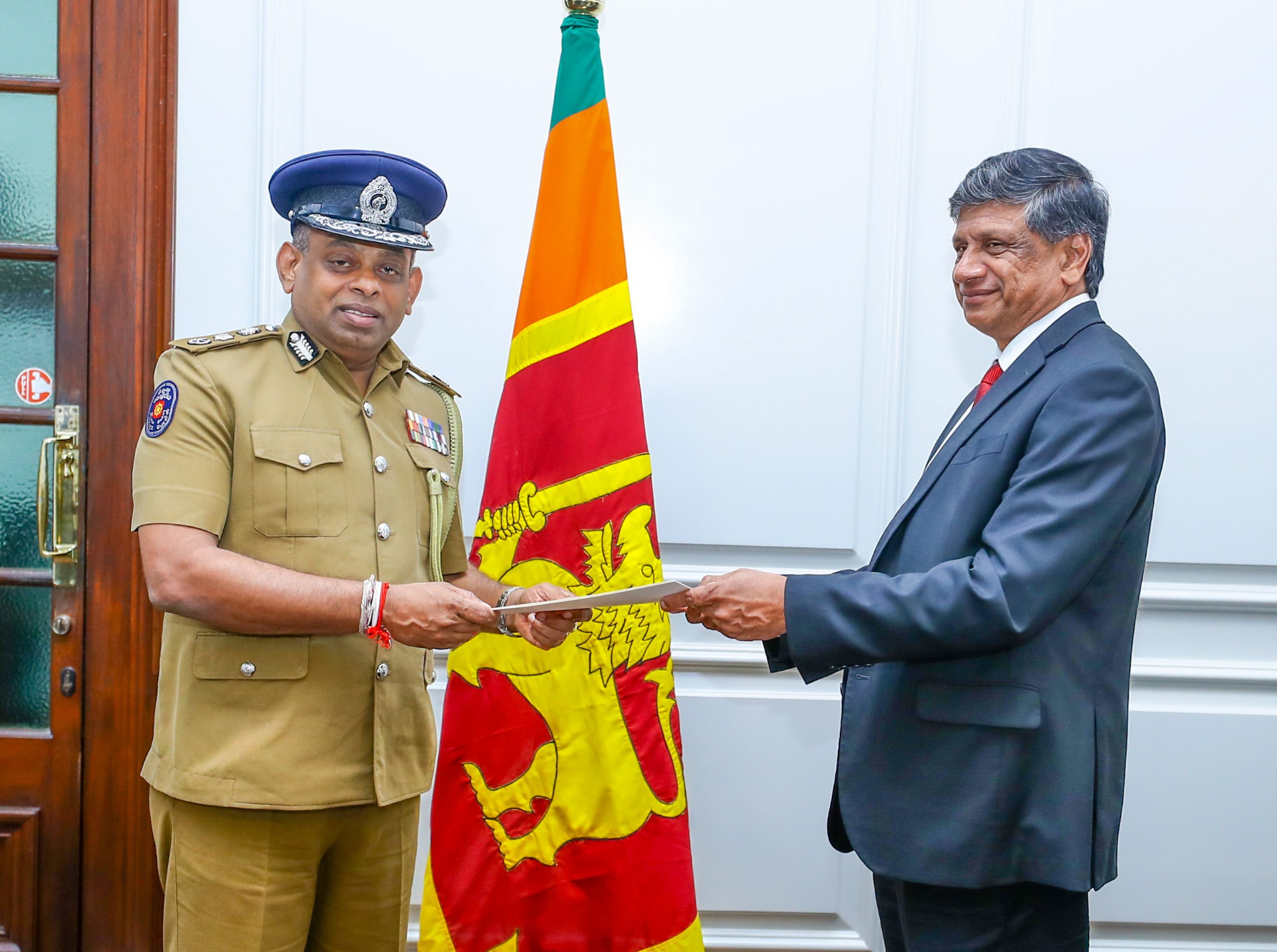 Deshabandu Tennakoon was appointed as the IGP in Sri Lanka