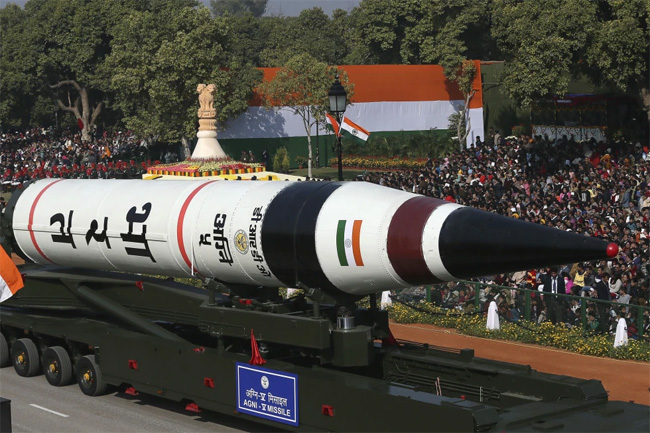 India conducts first test flight of domestically developed missile