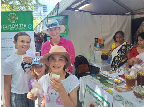 Sri Lanka Iced Tea Tasting at the National Multicultural Festival, Canberra – 2024