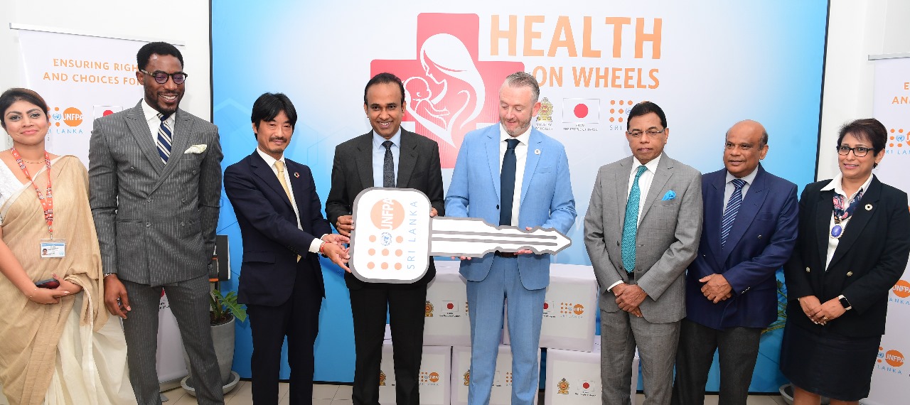 Japan Embassy and UNFPA Sri Lanka Join Forces to Deliver Health on Wheels for Maternal Care