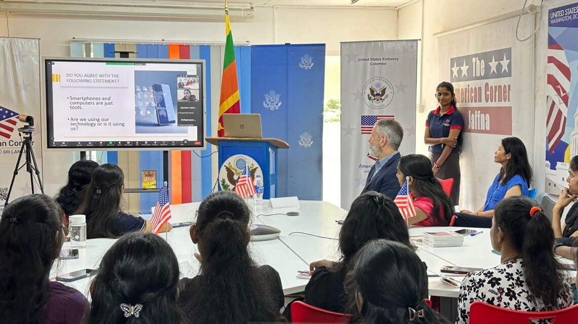 American Center Jaffna Hosts Media Literacy Workshop in Collaboration with American Center Chennai
