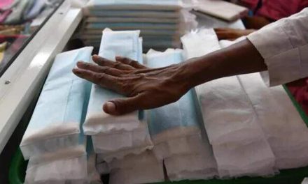 Half number of girls, women do not include sanitary napkins in household expenditures