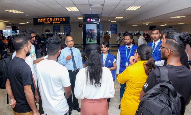 Sri Lankans rescued from cyber scam trafficking in Myanmar safely repatriated to Sri Lanka