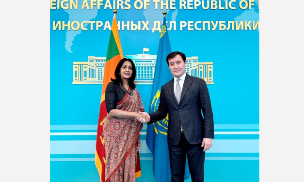 Sri Lanka and Kazakhstan successfully conclude 2nd round of Foreign Office Consultations in Astana