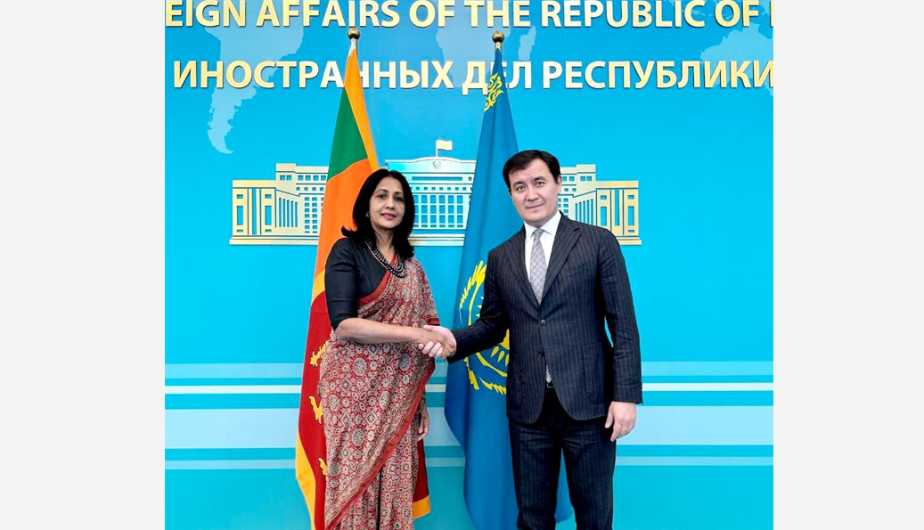 Sri Lanka and Kazakhstan successfully conclude 2nd round of Foreign Office Consultations in Astana