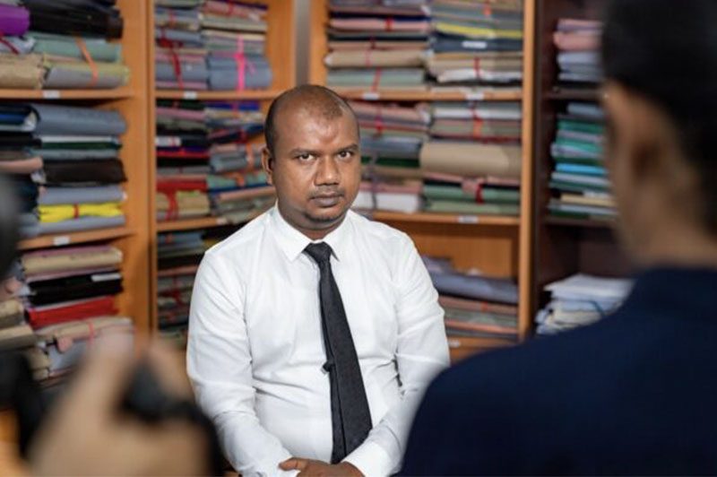 Attorney-at-Law Nuwan Bopage is running for President under the Jana Aragala Vyaparaya (People’s Struggle Movement) banner