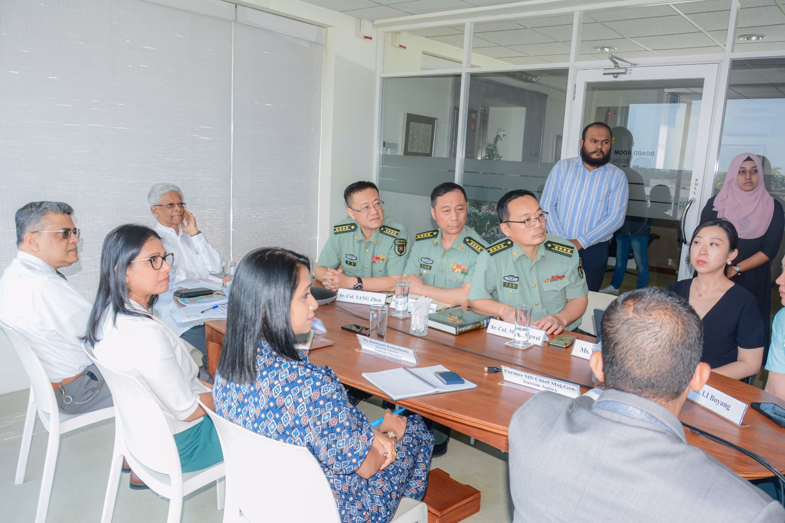Pathfinder Foundation welcomes a delegation from China Academy of Military Sciences