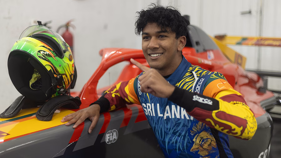 Sri Lanka’s Yevan David to Become First-Ever F3 Driver from the Country