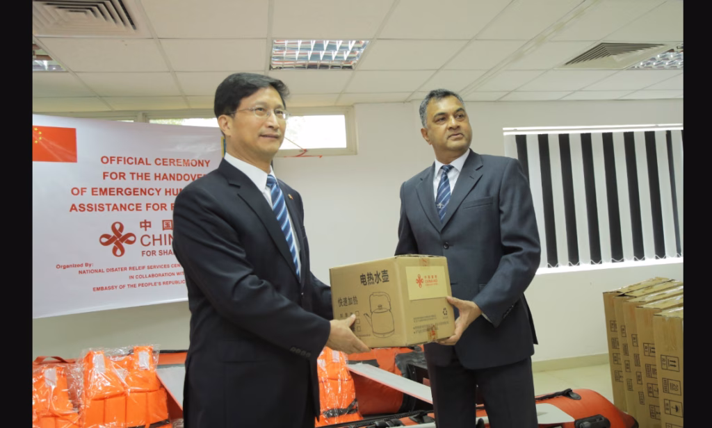 China Provides Flood Relief Aid to Sri Lanka