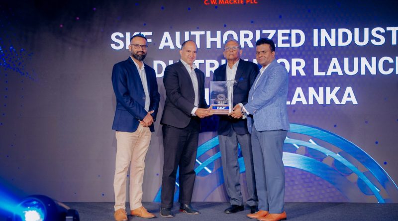 C.W. Mackie PLC Forms Strategic Partnership with SKF the World’s Largest Bearing Manufacturer as Its Authorised Distributor in Sri Lanka